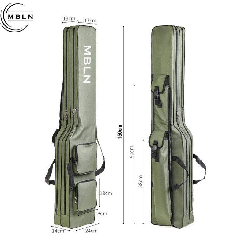 Marca MBLN, bolsa para caña de - Fishing Equipment Brands reseña y precio