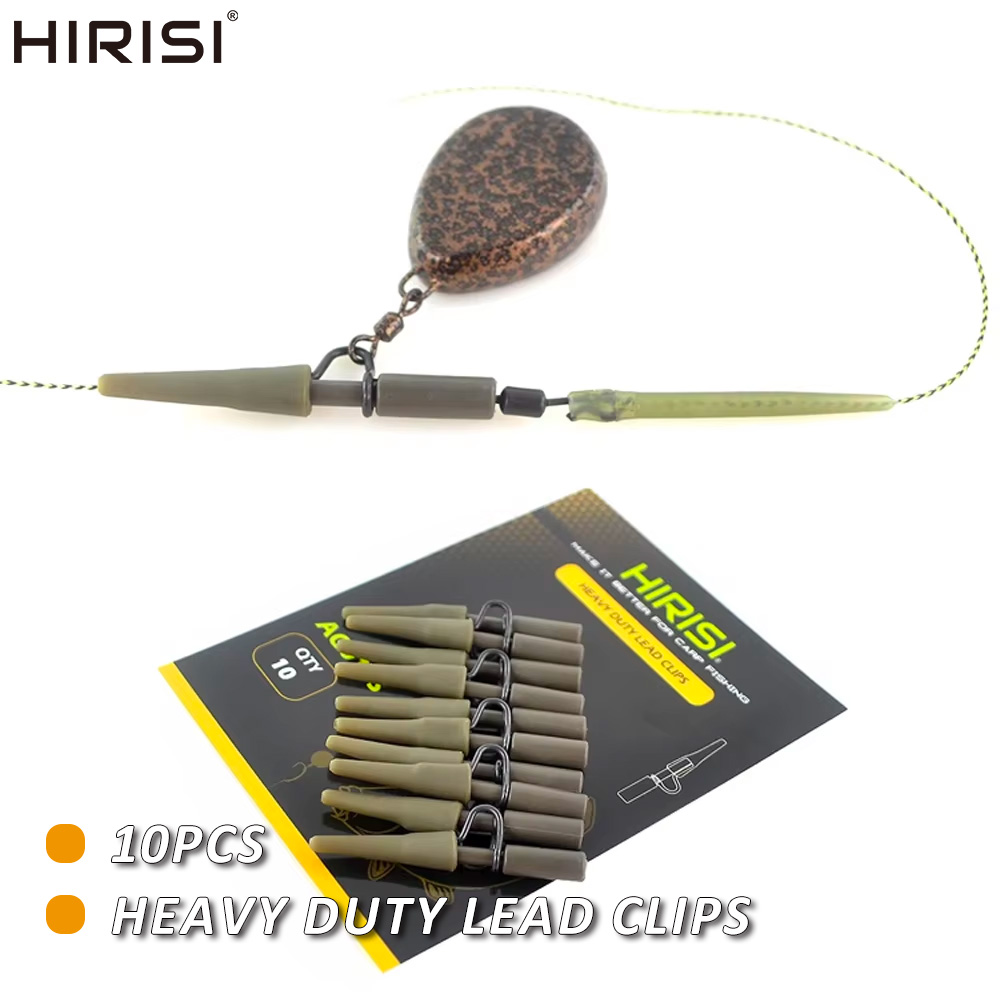 Hirisi 10 Uds Clips de plomo r - Ice Fishing Tip Up reseña y precio